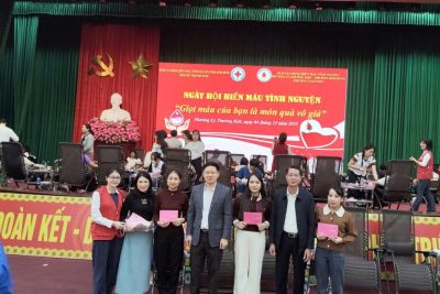 NGÀY HỘI HIẾN MÁU TÌNH NGUYỆN