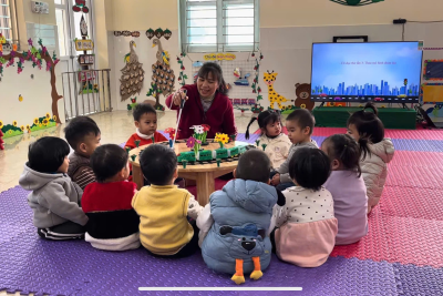 BÀI TUYÊN TRUYỀN XÂY DỰNG VÀ PHÁT TRIỂN VĂN HỌC, NGHỆ THUẬT TRONG THỜI KỲ MỚI TẠI TRƯỜNG MẦM NON