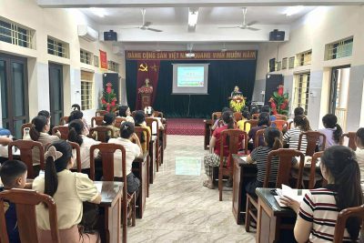 Trường MN Thanh Sơn tổ chức tập huấn, bồi dưỡng sau tiếp thu của Sở GDĐT cho cán bộ quản lý và giáo viên nhằm nâng cao năng lực chuyên môn năm học 2025 -2026